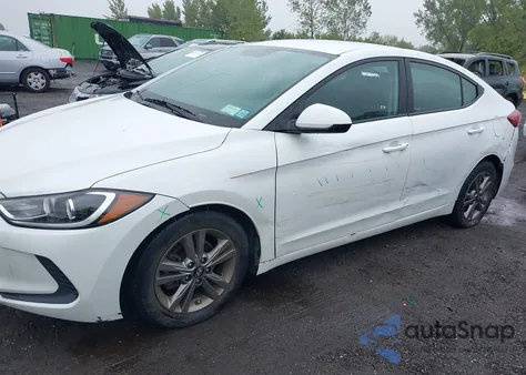 2018 Hyundai Elantra Sel из США, поврежденный, VIN 5NPD84LF1JH385445